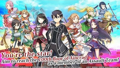 Sword Art Online: Integral Factor part 2 Gameplay | Android , iOS | Role playing