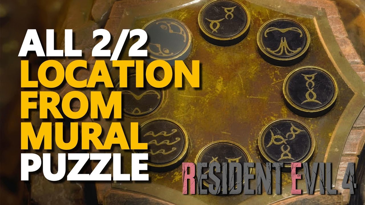 Resident Evil 4 Remake Lake Door Symbols Puzzle Solution