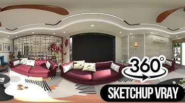How to make 360 view in Sketchup Vray.