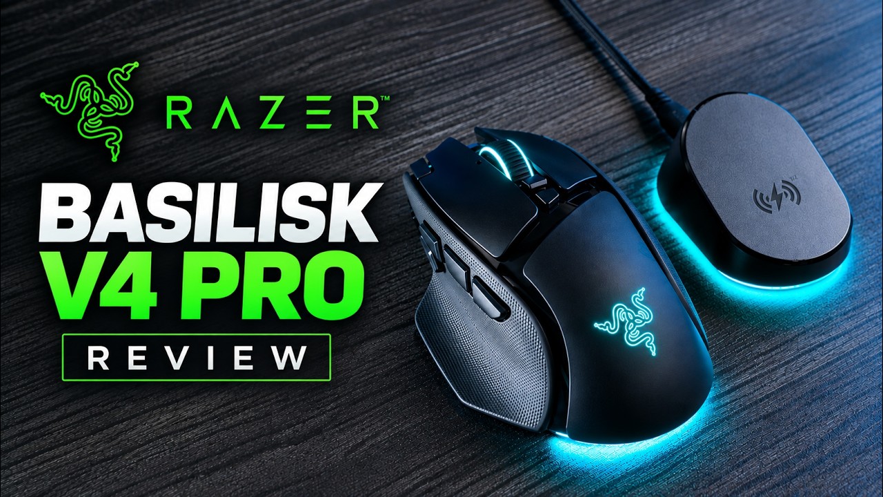Chuột không dây Razer Basilisk V4 Pro