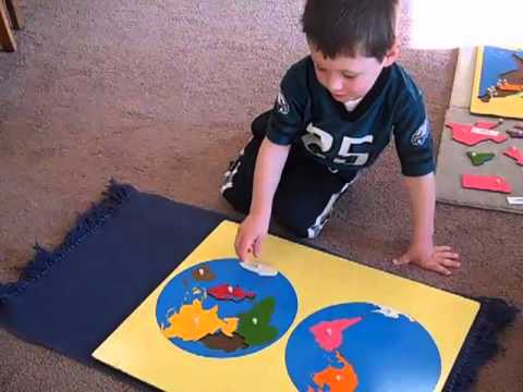 Middleburg Montessori School: Puzzle Map