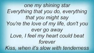 Lionel Richie - Don&#39;t You Ever Go Away Lyrics