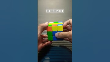 Easiest F2L Algorithms Part 41 | #cfop #easy #speedcubing #rubik #tutorial #f2l #rubikscube #shorts