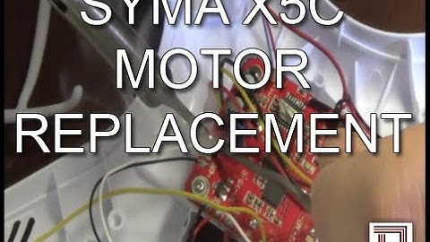 Syma X5C Motor Replacement