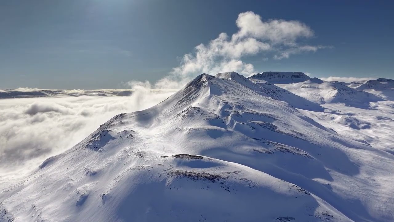 magnificent ice mountains