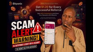 BITPONIX SCAM OR LEGIT. Be Wise And Wait