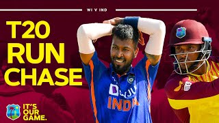 139 To Win! | Run Chase IN FULL | West Indies v India 2022 T20I screenshot 2