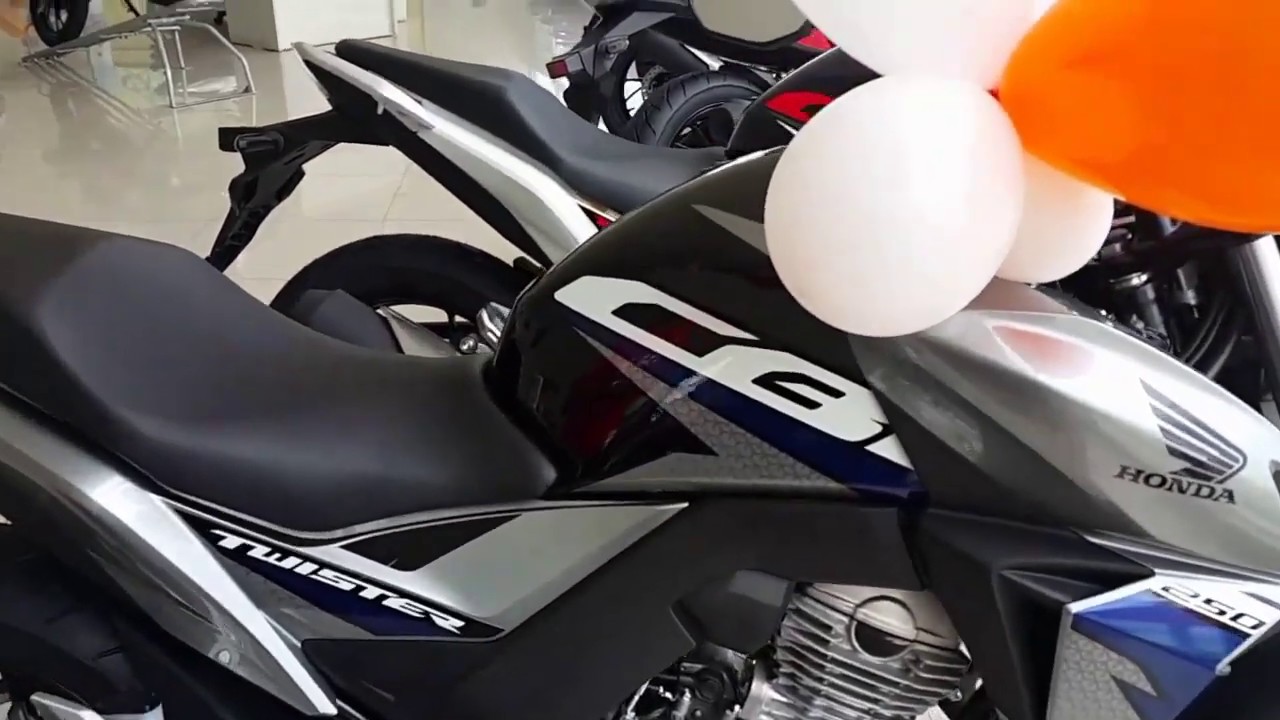 Cb Twister 250 19 Cores E Detalhes Youtube