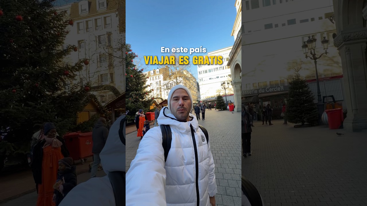 En este país viajar es GRATIS 😱😎 