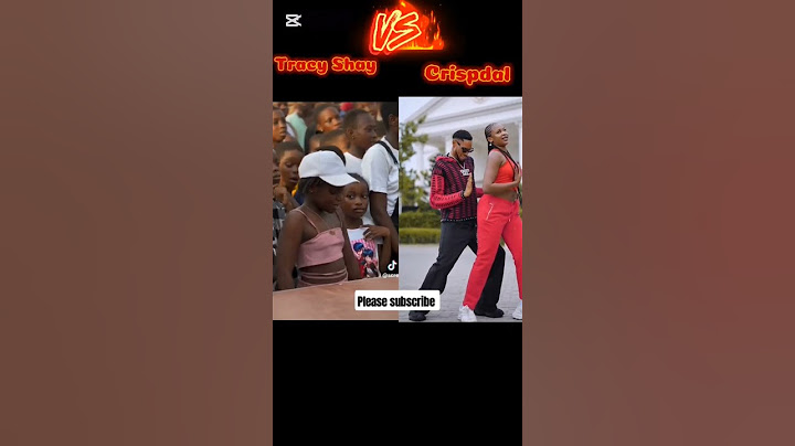 It's too late Wendy shay challenge between Tracy Shay and Crispdal..
