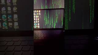 Matrix falling code