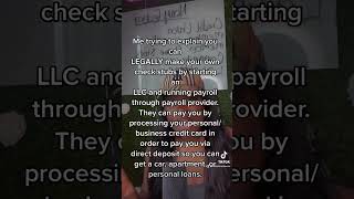 Here are some more tips and tricks please have your business structured correctly when completing th