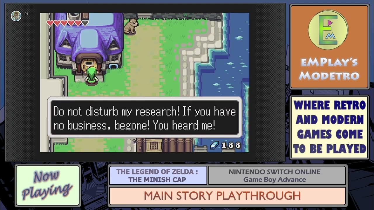 The Legend of Zelda The Minish Cap GBA (NSO) 11 Obtaining The