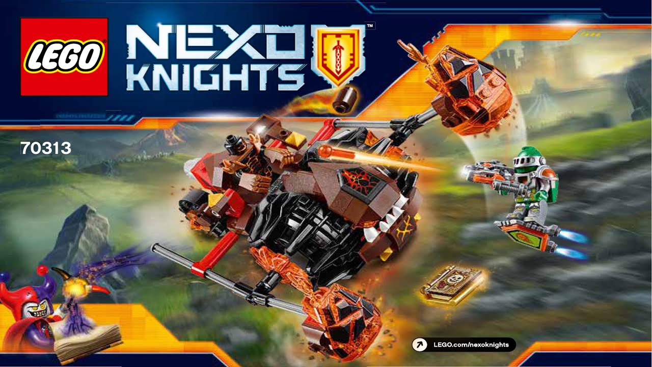 LEGO Instructions - Nexo Knights - 70313 - Moltor's Lava Smasher - Season 1