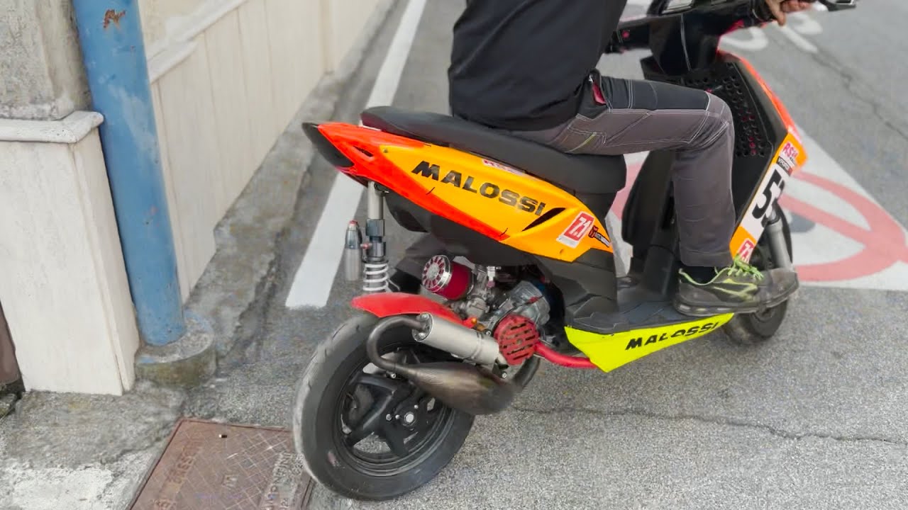 TYPHOON 70cc 2FAST FL - MALOSSI REPLICA - PRIMA ACCENSIONE E TEST