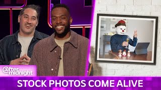 Comedians Bring Stock Photo Models to Life