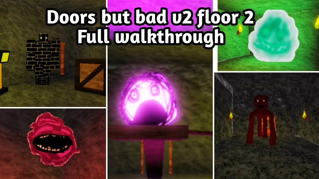 Doors but bad v2 floor 2 full walkthrough 