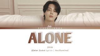 Jimin (지민) - 'Alone' Color Coded Lyrics | Lirik Terjemahan