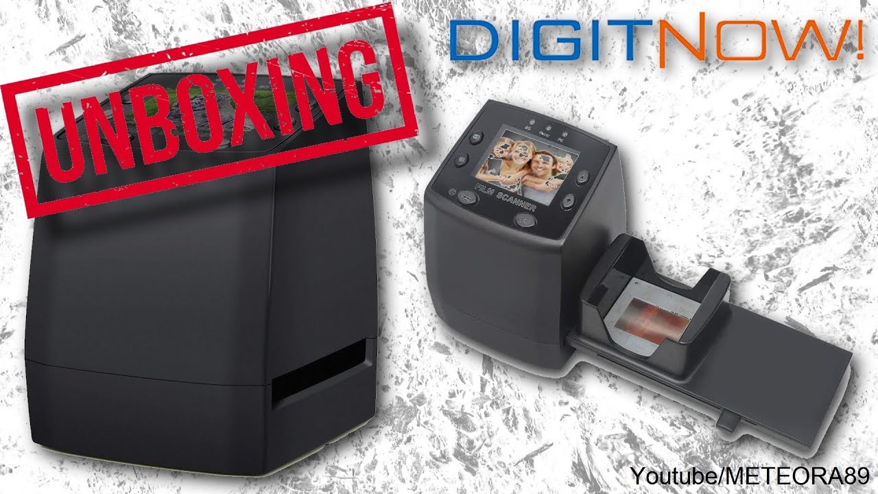 DIGITNOW! Scanner de Diapositives & Négatifs 35 mm | UNBOXING + TEST