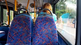 Journey on the Route 125 (VWH2036 LK64EHD) Volvo B5LH Wright Eclipse Gemini 3 Metroline London