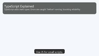 typescript javaScript