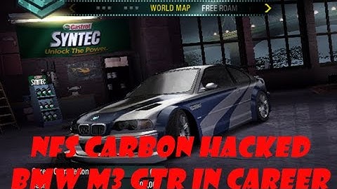 NFS Carbon Collector Edition PS2 BMW M3 GTR Hackk Save Data