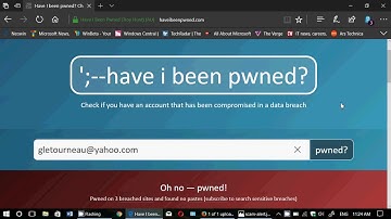 SCAM ALERT How to know if you have been compromised with a Data Breach