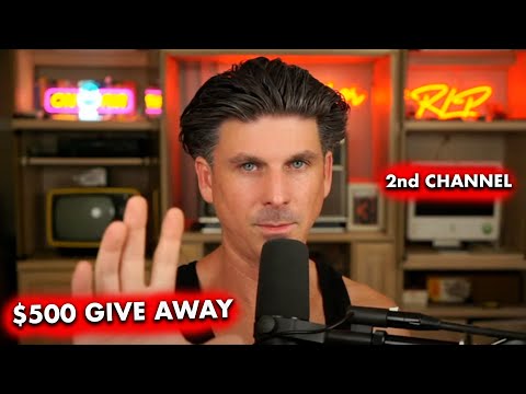 Channel update , Kill Tony , $500 Give away , 2nd Youtube Channel