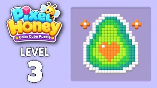 Pixel Honey level 3 walkthrough solution 