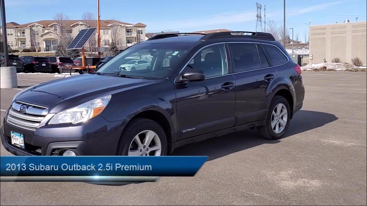 2013 Subaru Outback 2.5i Premium Sport Utility N11852C St. Paul
