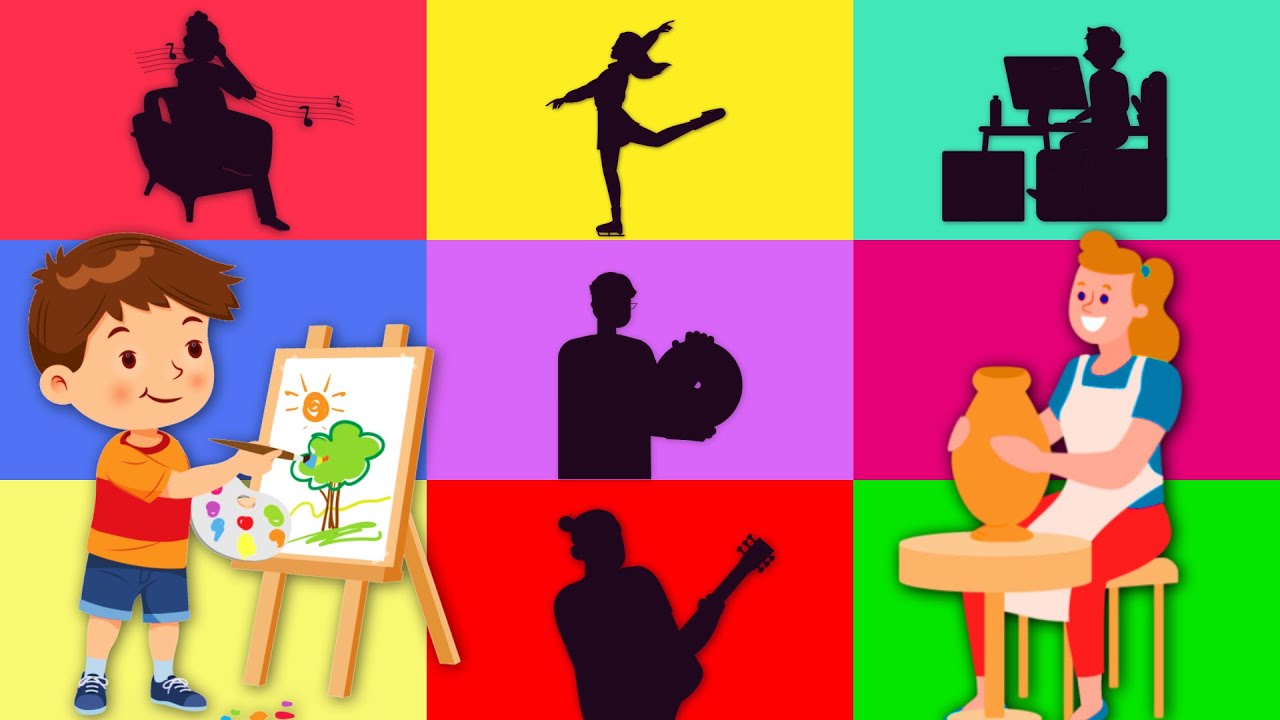 Hobbies Riddle 🔍What are your hobbies?! | Fun Riddles for Kids | Educational Cartoon ...