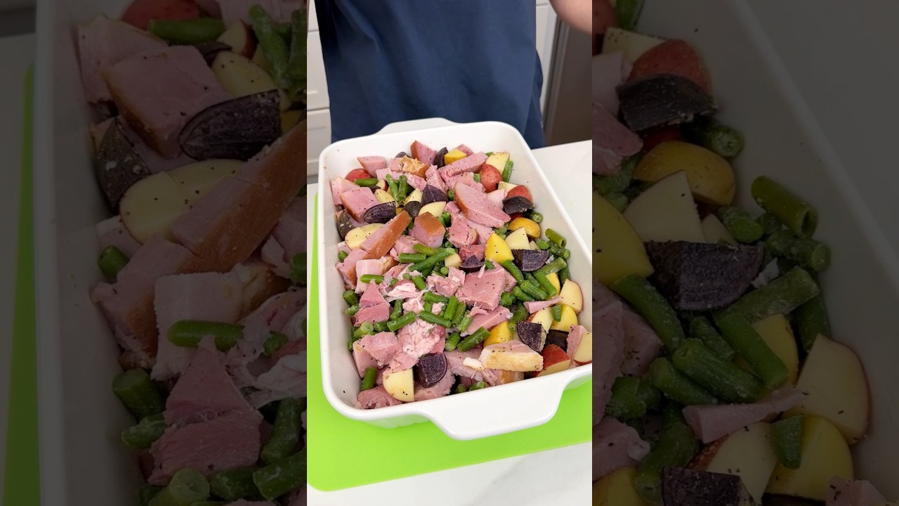 Легкий ужин на одной сковороде