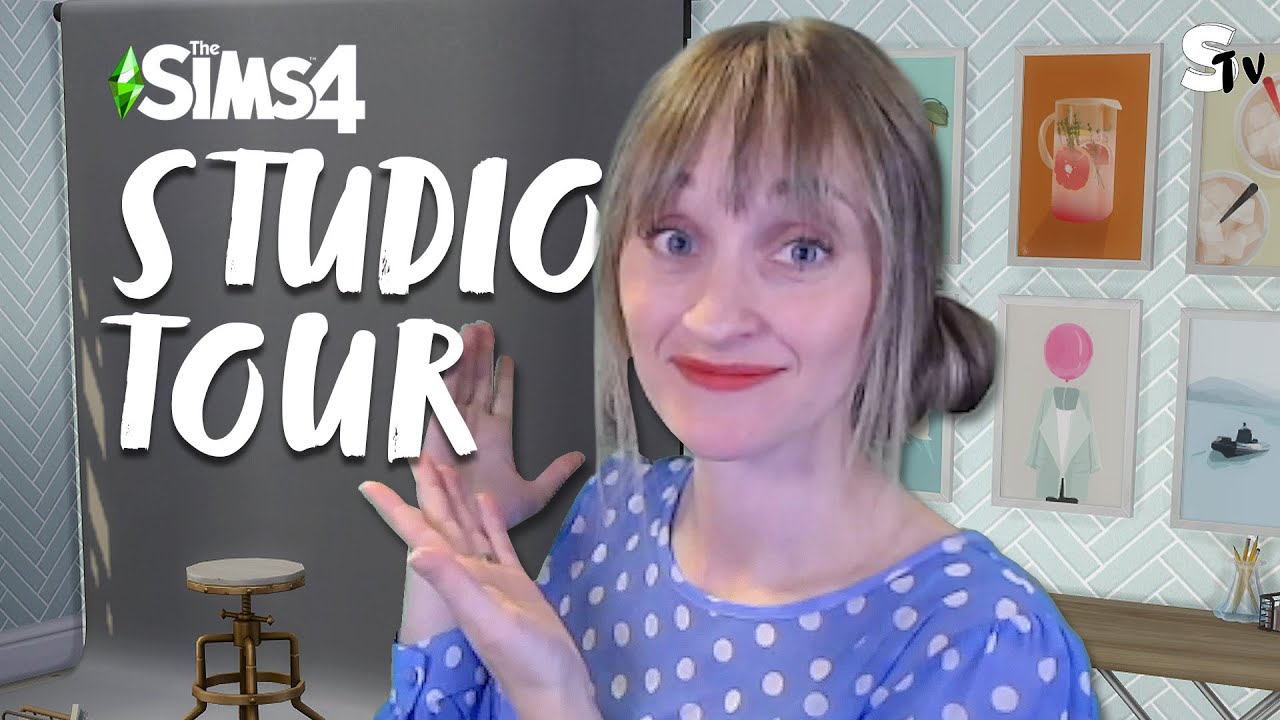 My digital dream Design Studio — The Sims 4 House Tour