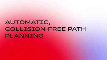 Automatic, collision-free path planning online