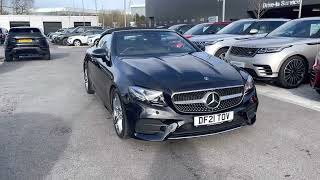 Used Mercedes-Benz E Class 2.0 E220d AMG Line Cabriolet G-Tronic+