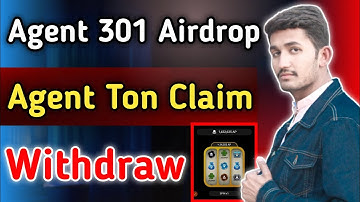Agent 301 Airdrop Mining App | Agent 301 Ton Update Withdraw | Agent Claim Airdrop Crypto 2025