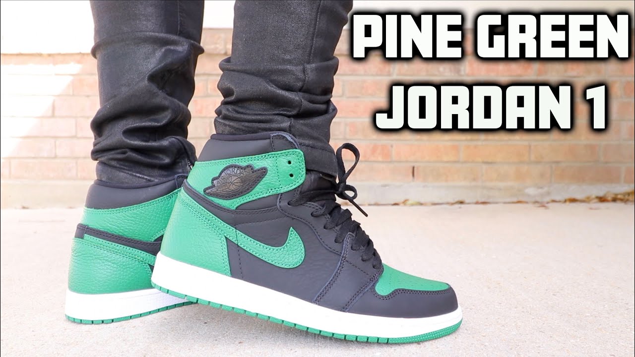 Air Jordan 1 Pine Green 2.0 Review \u0026 On 