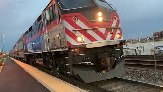 The Complete Metra Evening Rush Hour On The Alternate Schedule At Route 59 On November 20 2020
