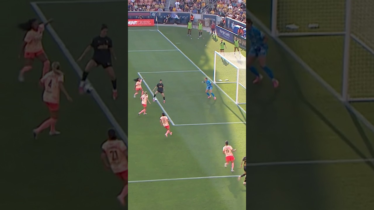What a finish from Kiana Palacios 😱 #nwsl #soccer #football