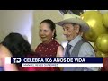 De la Revolución al internet: Don Manuel cumple 106 años rodeado de su familia en NL