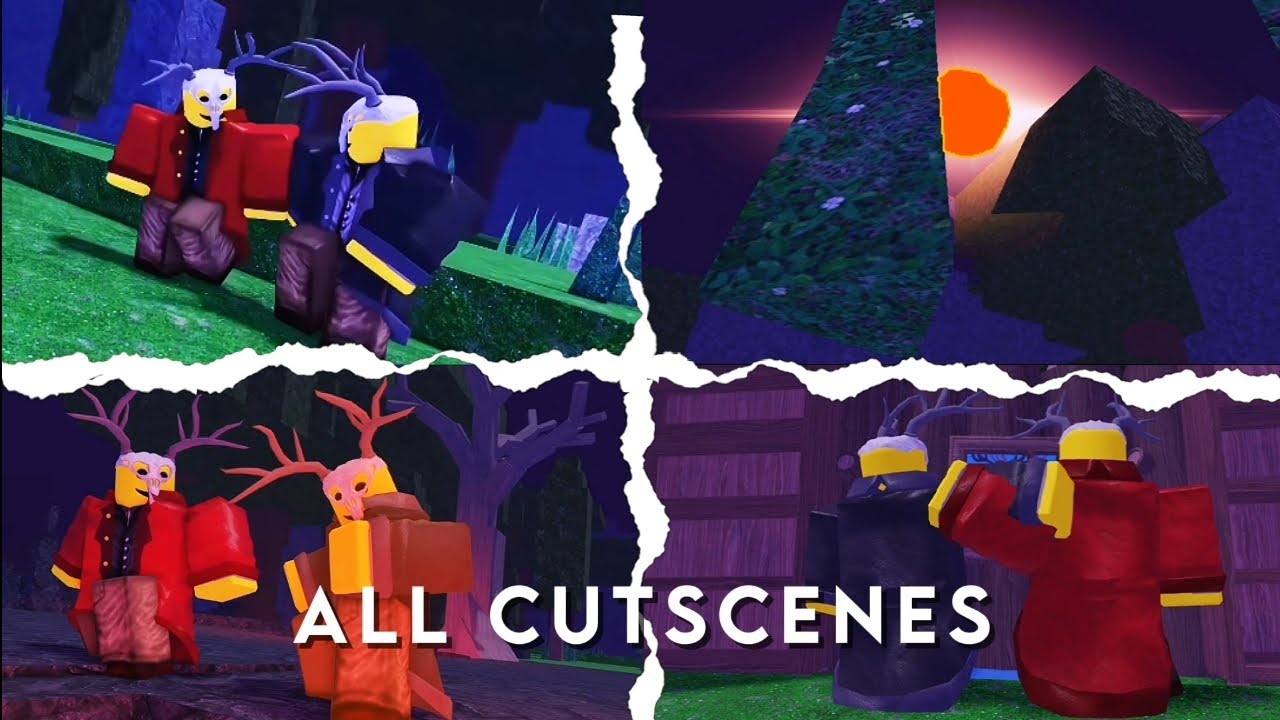 Все катсцены | 99 ночей в лесу | Roblox