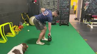Bent Over 1-Arm KB Corkscrew Row