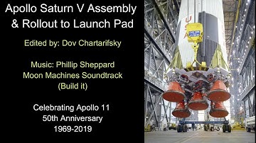 Apollo Saturn V Assembly & Rollout to Launch Pad
