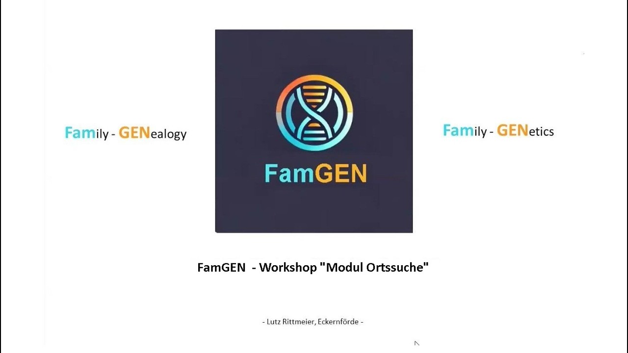 FamGEN - Modul