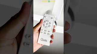 Qulik Alpha Edge 4B | Smart BLDC Ceiling Fan with Underlight & Remote Control