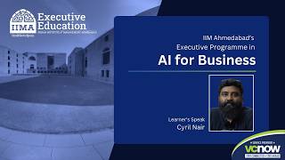 Information How IIM Ahmedabad's EPAIB Helped Me Make Smarter AI Decisions | Cyril Nair, Participant, EPAIB News