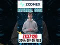 ZOOMEX Referral Code _ZX37120_ to Get $14,000 + 20% Off Trading Fees