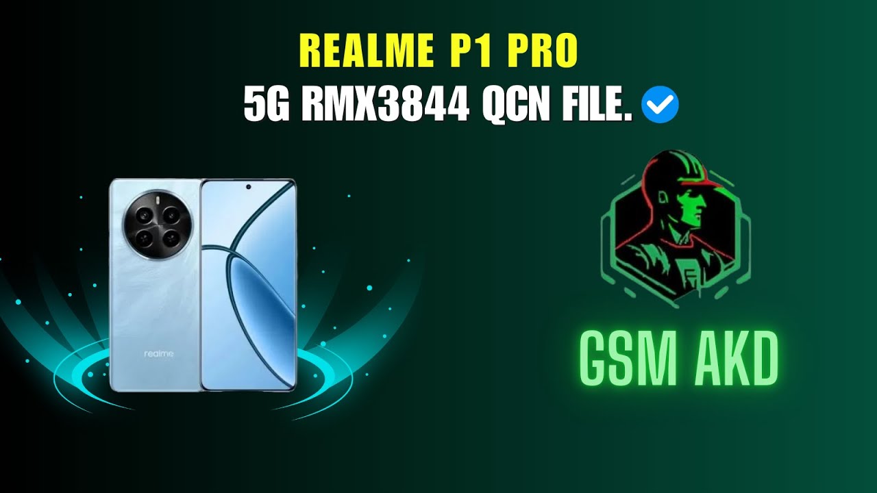 Real Me Model Rmx3844 Realme P1 Pro 5G RMX3844 Qcn File. #flashfile #firmware - YouTube