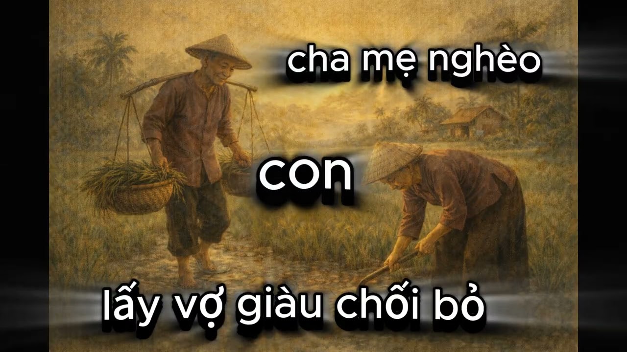 NGÀY CON LẤY VỢ GIÀU LÀ NGÀY CON CHỐI BỎ CHA MẸ NGHÈO | Câu Chuyện Có Thật Đau Lòng Nhất 2025