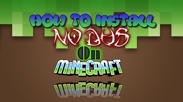 How to install Nodus Hacked client in Minecraft [HD]